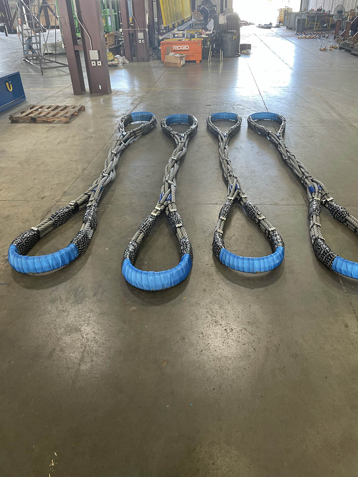 9 Part Wire Rope Slings